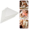 thumbnail image 1 of FESTFENDS 5pcs Canvas Painting Boards Blank Oil Painting Panels For Artists And Diy Projects Texture And Creative Fun, 1 of 8