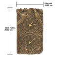thumbnail image 5 of Whitehall Products 1949 Cardinal Combo Clock & Thermometer - French Bronze, 5 of 5