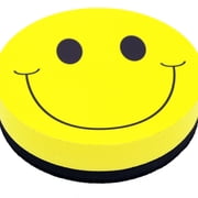 Ashley Productions Magnetic Whiteboard Eraser, Smile Face, Pack of 6