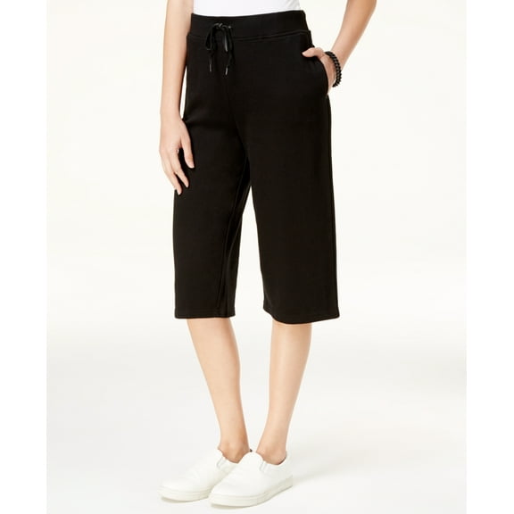 Energie Womens Quinn Wide-leg Bermuda Shorts Size L