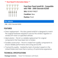 thumbnail image 2 of Front Door Panel Install Kit - Compatible with 1988 - 2000 Chevy K2500 1989 1990 1991 1992 1993 1994 1995 1996 1997 1998 1999, 2 of 2