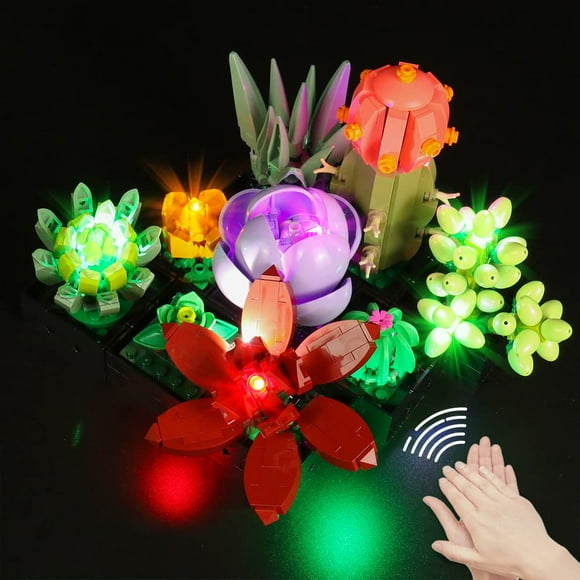 LED Light Kit for Lego Succulents 10309 Plant Decor Building Set; Decoration Lights Build a Succulents Display Piece for The Home or Office ( Lights Only, No Lego Models)