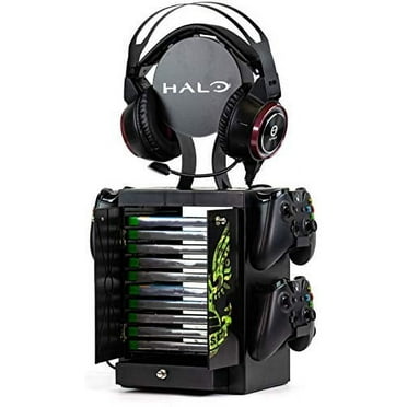 Numskull Gaming Locker with Controller Holder &Headset Stand for Xbox Series, PS5, Nintendo Switch