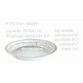 thumbnail image 4 of KitchenDance Disposable Aluminum Quilted Bottom Pie Pan - 28 Ounces Nonstick Aluminum Foil Baking Pan, Heavy Aluminum Pie Pans Perfect for Baking, Cooking, Preparing Food, #9284 (9 Rim to Rim, 500), 4 of 4