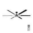 thumbnail image 4 of 72 inch 6 Blade Ceiling Fan with Light Kit-Matte White with Burnished Brass Finish Bailey Street Home 96-Bel-4490056, 4 of 6
