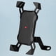 thumbnail image 4 of Soporte para teléfono móvil con rotación de 360 grados para scooter y navegador de motocicleta (negro), 4 of 7