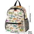 thumbnail image 2 of Mochila AUUXVA Cute Alphabet Dinosaur para niños de 3 a 7 años, 2 of 9
