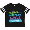 thumbnail image 3 of Inktastic World’s Best Gamer Daddy Boys or Girls Toddler T-Shirt, 3 of 5