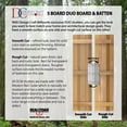 thumbnail image 2 of Design Craft Millworks 400369 15 in. x 72 in. 5 Board DUO Natural Cedar Board-N-Batten Shutters Pair, 2 of 6