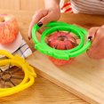 thumbnail image 3 of nipocaio Stainless Steel Apple Corer and Slicer,Ergonomic ABS Anti-Slip Handle with Sharp Blades 2 Pcs Random Color, 3 of 5