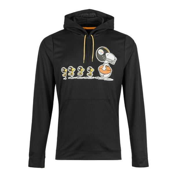 Sudadera Hoodie deportiva NFL-PEANUTS para hombre Pittsburgh Steelers