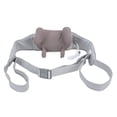 thumbnail image 3 of Masajeador de cuello y hombros con compresas calientes de 2 puntos fuertes para aliviar el estrés, almohada de masaje eléctrica de amasamiento, color gris, 3 of 14