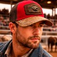 thumbnail image 5 of KNITE Gorra Trucker Hombre Pantera Rugido Vaquera Herraje Metálico Rancho, 5 of 5