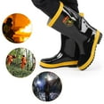 thumbnail image 1 of Botas De Bombero Zapatos De Protección De Bombero Botas De Rescate De Extinción De Incendios Zapatos De Seguridad De Goma Antideslizantes Resistentes A Altas Temperaturas39, 1 of 8