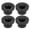 4, variant on 2x Auto Air Filter Holder Rubber Inserts Grommet Mounting Suitable For 206 207 307 308 1007 Black Rubber Grommets 1422A3