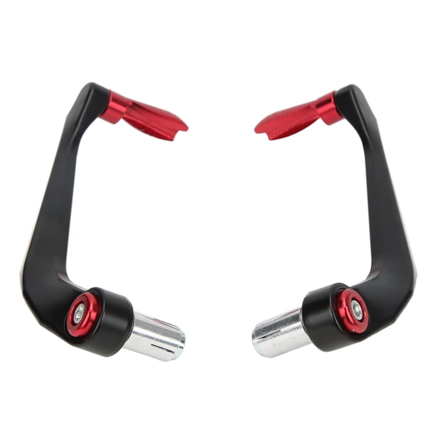 VOBOR, 2 uds., juego de protectores de palancas para motocicleta, accesorios para motocicleta, Protector de manillar de embrague de freno de aleación de aluminio para bicicletas de montaña(rojo)