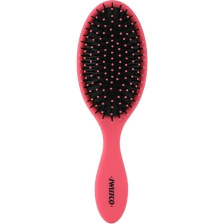 Swissco Soft Touch Oval Hair Brush Polypin, Coral
