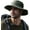 Army Green, variant on Mens Sun Hat Outdoor UPF50+ Mesh Wide Brim Bucket Safari Cap Foldable Waterproof Boonie Fishing Hats Light Grey