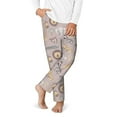 thumbnail image 2 of Yiaed Safari Animals Print Teenagers' Lounge Pants, Loose PJ Bottoms, Long Pajama Pants for Men-Medium, 2 of 6