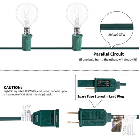 Brightown Outdoor String Light 25ft G40 Globe Patio Lights With 26 Edison Glass Bulbs 1 Spare Waterproof Connectable Hanging For Backyard Porch Balcony Deck Party Decor E12 Socket Base Green Com - Brightown Outdoor String Light Globe Patio Lights Brightown Outdoor String Light 25ft G40 Globe Patio Lights With 26 Edison Glass Bulbs 1 Spare Waterproof Connectable Hanging For Backyard Porch Balcony Deck Party Decor E12 Socket Base Green Com - Brightown Outdoor String Light Globe Patio Lights