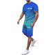 thumbnail image 1 of Playeras Estampadas Para Hombre, Camiseta Holgada Con Estampado De Letras De Ciudad Para Hombre, Conjunto De Ropa Deportiva De Verano, Ropa Deportiva Informal, 1 of 4