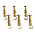 thumbnail image 4 of Milaget 6 Pièces Guitare Électrique Chevalet Fixation Vis de Montage + Ressorts Mis en Or, 4 of 7