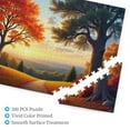thumbnail image 3 of Autumn Sunset Path 500Piece Adult Jigsaw Puzzle – Relaxing Landscape Puzzle With Vibrant Colors & Challenging Design – Great Gift Idea For Puzzle Lovers, 3 of 7