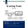 Pre-Owned 8 Living Trust Forms: Legal Self-Help Guide (Paperback 9781940788043) by J T Levine, Sanket Mistry