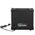 thumbnail image 3 of 20W Electric Bass Amp, Portable Bass Amplifier with Headphone Output & Auxiliary Input, VOLUME, TREBLE, BASS and MIDDLE Controls (Black), 3 of 7