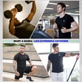 thumbnail image 4 of Chaleco de sauna Kewlioo para hombre, que atrapa el calor, talla L, color negro, 4 of 8