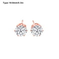 thumbnail image 3 of 1 par de pendientes elegantes elegantes de acero inoxidable libres de alergias, estrella romántica hecha a mano, pendientes redondos con cuentas Ropa, zapatos y accesorios Miscelánea Rosa Roja 8mm Qarigey  AP011093-18B, 3 of 6