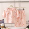 thumbnail image 2 of Baby Girls Pajamas Set Long Sleeve Pjs Stretch Soft Sleepwear for Kids,fruit 6-12 Months 12-24 Months 2t 3t 4t 5t 6t 7t 8t 9t Children(Red,2-3 Years), 2 of 7