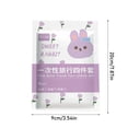 thumbnail image 2 of 4-Piece Disposable Travel Bedding Set, Disposable Flat Sheet, Quilt Cover and 2 Pillowcases, Portable Disposable Bed Linen for Hotel, Hospital and Trip, 2 of 5