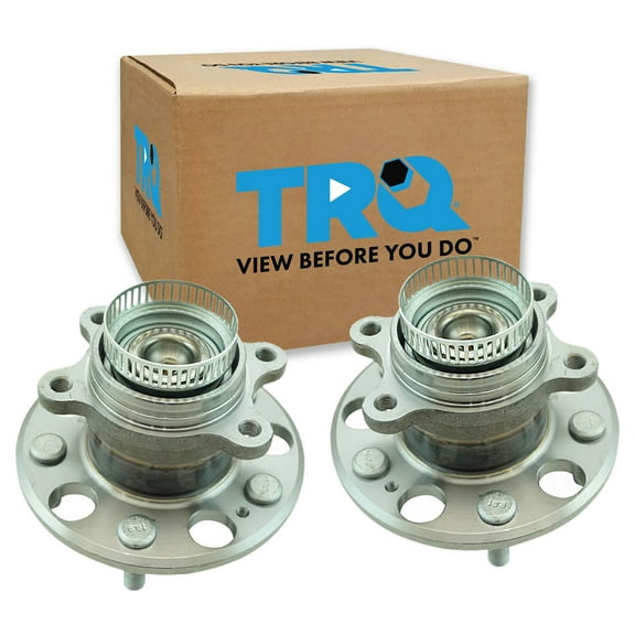 TRQ Rear Wheel Bearing & Hub Assembly LH RH Pair for 07-12 for Hyundai Elantra BHA53861
