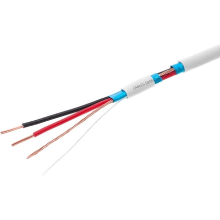 500ft 22/6 CCA Alarm Cable – Low Voltage Wire For Security Systems, Doorbells, LED Lights, Fire Alarms | 22 AWG, 6 Conductor Stranded