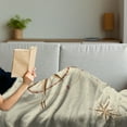 thumbnail image 3 of Compass Soft Flannel Fleece Throw Blanket, 4 Different Compasses in Retro Colors Discovery Equipment Where Nautical Marine, Cozy Plush for Indoor and Outdoor Use, 50" x 70", Beige Tan, by Ambesonne, 3 of 5