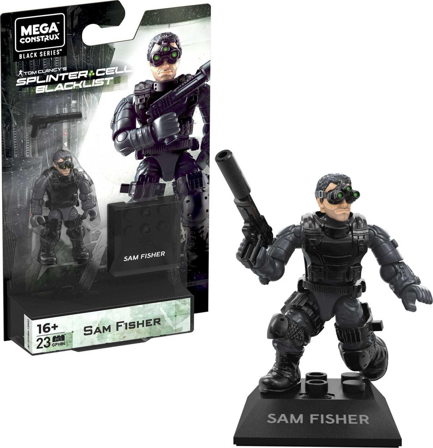 Mega Construx Sam Fisher - 23 Pieces