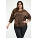 thumbnail image 5 of Blusa brillos Roman Fashion /Tallas Extras, 11760 (Dorado) dorado 38, 5 of 7