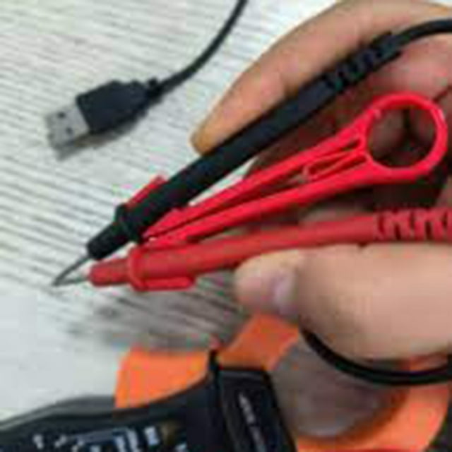 Support de Sonde Multimètre Réglable Clip de Fixation Universel pour Usage Domestique et Extérieur Organisateur d'Outils Pratique pour un Rangement Efficace et Facile