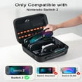 thumbnail image 3 of Suitable for Switch 2 gaming console hard storage case, portable hard handheld travel case, used for Switch 2 console Pro controller protection box accessories, 3 of 9