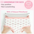 thumbnail image 6 of SkiBeaut Girl Panties Underwear Toddler Girl Soft Short Big 6 Pack Kid Child Underpants, 6 of 6