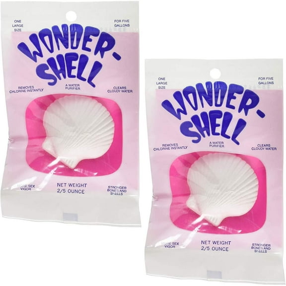 2 Pack Weco Wonder Shell Natural Minerals, Large, for a Total of 2 Large Shells