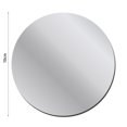 thumbnail image 4 of Calcomanía Placa Espejo Pegatinas Decorativas Pared DIY para Pasillo (10cm Plateado), 4 of 7