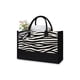 thumbnail image 3 of Bolsa de hombro JShteea Diseño de cuadros de cebra Para mujer, 3 of 8