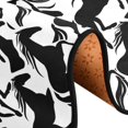 thumbnail image 5 of Dailycode Hallway Runner Rug 2x6 Non Slip Absorbent Soft Floor Mat for Home Kitchen Bedroom Entrance Horse Silhouette, 5 of 7