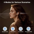 thumbnail image 3 of M80 Écouteurs Traducteurs AI 144 Langues Traduction en Temps Réel 8 Langues Précision 98 % Réponse 0.5s Lecture 8H Boîtier de Charge 60H Contrôle Tactile Son Hi-Fi pour iOS Android, 3 of 6