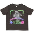 thumbnail image 3 of Inktastic Sanibel Island Florida Cute Swimming Manatee Boys or Girls Toddler T-Shirt, 3 of 5