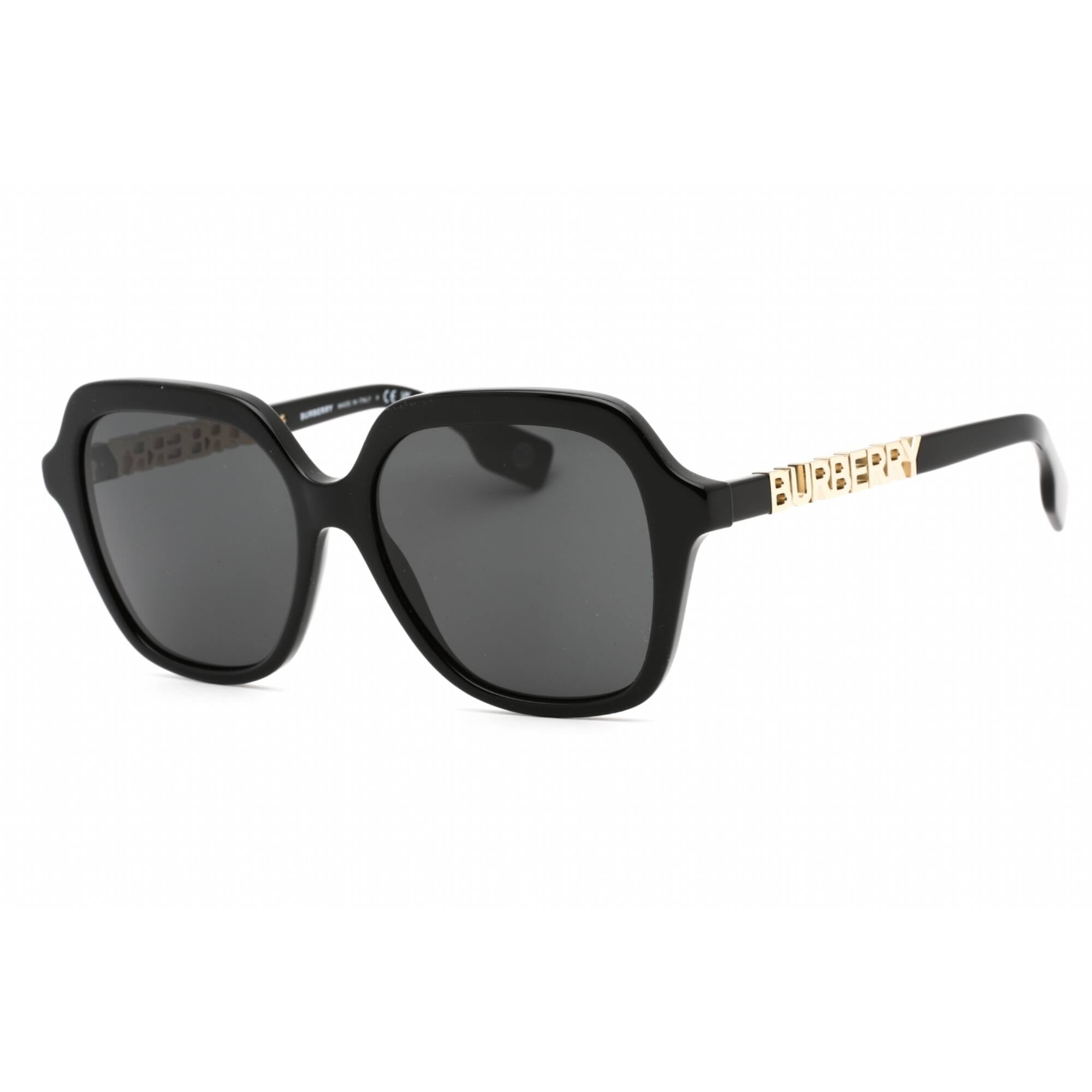 Burberry Vanessa Dark Grey Geometric Ladies Sunglasses BE4375F 400487 57. Burberry BE4375F Vanessa XL (57 - 18) with Grey lenses and  main image 2