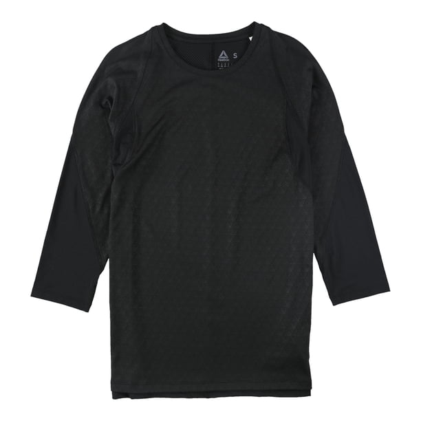 Reebok Womens SmartVent Technology Basic T-Shirt black XS