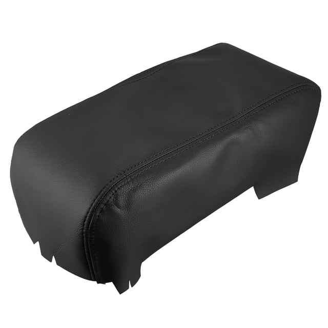 Unique Bargains Center Console Cover Pad Waterproof Armrest Box Protector for Dodge Durango 2011 2012 2013 2014 2015 2016 2017 2018 2019 2020 2021 Black PU Leather